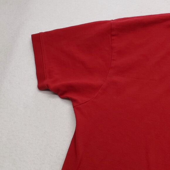 Eddie Bauer Casual Pullover Short Sleeve Polo Shirt Adult Mens Size L Red - Picture 4 of 8